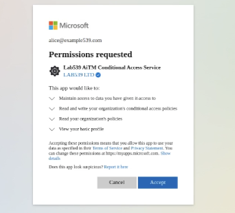 Conditional Access Service Documentation